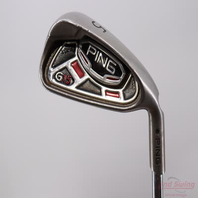 Ping G15 Single Iron 5 Iron FST KBS Tour Steel Regular Right Handed Black Dot 38.0in