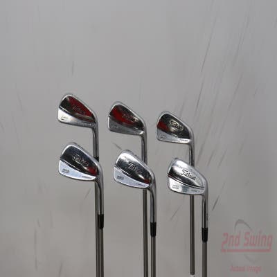 Titleist 716 MB Iron Set 5-PW Aerotech Steelfiber i125cw Graphite Stiff Right Handed 37.75in