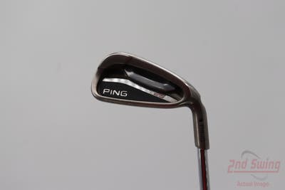 Ping G25 Single Iron 6 Iron Stock Steel Shaft Steel Stiff Right Handed Black Dot 37.5in