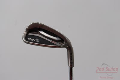 Ping G25 Single Iron 7 Iron Stock Steel Shaft Steel Stiff Right Handed Black Dot 37.0in