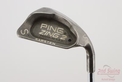 Ping Zing 2 Wedge Sand SW Stock Steel Shaft Steel Wedge Flex Right Handed Black Dot 35.0in