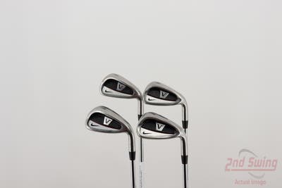 Nike Victory Red Cavity Back Iron Set 7-PW Stock Steel Shaft Steel Stiff Right Handed 37.5in