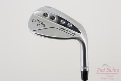 Callaway Jaws Raw Chrome Wedge Lob LW 60° 8 Deg Bounce Z Grind Dynamic Gold Tour Issue S200 Steel Stiff Right Handed 35.0in