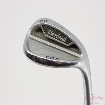 Cleveland CBX Wedge Lob LW 58° 10 Deg Bounce True Temper Dynamic Gold 115 Steel Wedge Flex Right Handed 35.5in