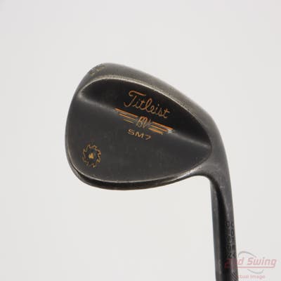 Titleist Vokey SM7 Jet Black Wedge Sand SW 54° 8 Deg Bounce M Grind True Temper Dynamic Gold S200 Steel Stiff Right Handed 35.5in