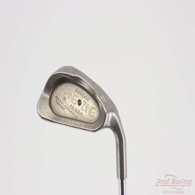 Ping Zing Single Iron 4 Iron Stock Steel Shaft Steel Stiff Right Handed Black Dot 38.75in
