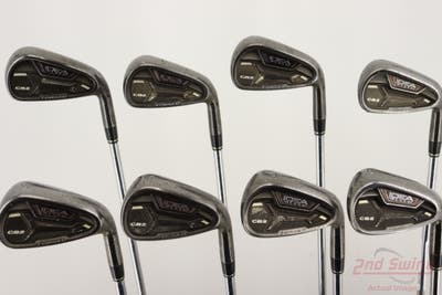 Adams Idea Pro Black CB2 Iron Set 4-PW GW FST KBS 90 Steel Regular Right Handed STD