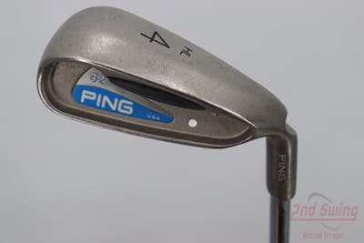 Ping G2 HL Single Iron 4 Iron Stock Steel Shaft Steel Regular Right Handed White Dot 38.75in
