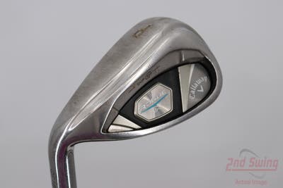 Callaway Rogue X Single Iron Pitching Wedge PW Stock Graphite Shaft Graphite Senior Left Handed 35.5in