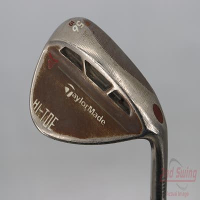 TaylorMade HI-TOE RAW Wedge Sand SW 56° 10 Deg Bounce Stock Graphite Shaft Graphite Wedge Flex Right Handed 34.25in
