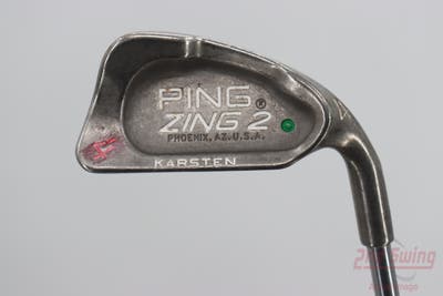 Ping Zing 2 Single Iron 4 Iron Stock Steel Shaft Steel Regular Right Handed Green Dot 38.75in
