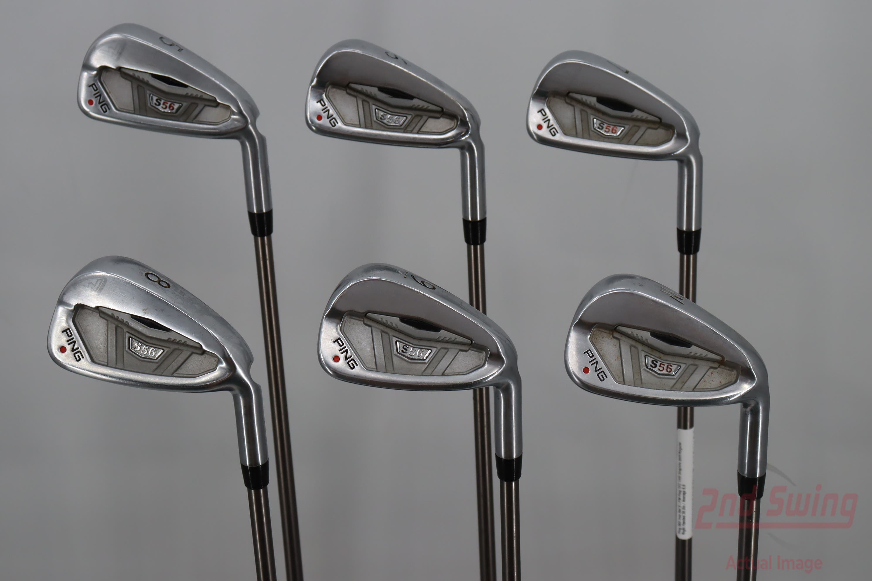 Ping S56 Iron Set 5-PW Ping TFC 169I Graphite Senior Right Handed 38.0in