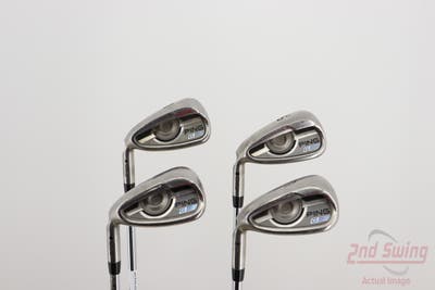 Ping 2016 G Iron Set 8-PW GW Nippon NS Pro Modus 3 Tour 105 Steel Stiff Right Handed Black Dot 36.75in