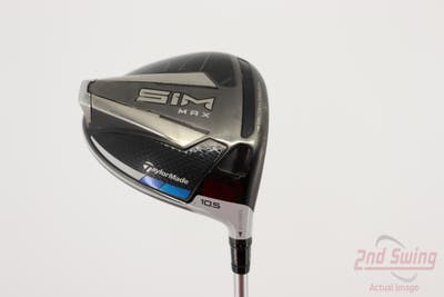 TaylorMade SIM MAX Driver 10.5° Stock Graphite Shaft Graphite Senior Right Handed 45.25in