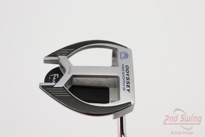 Odyssey Works Versa 2-Ball Fang Lined Putter Steel Right Handed 33.25in
