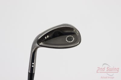 Cleveland CG14 Gunmetal Wedge Sand SW 56° 14 Deg Bounce Cleveland Traction Wedge Steel Wedge Flex Left Handed 35.75in