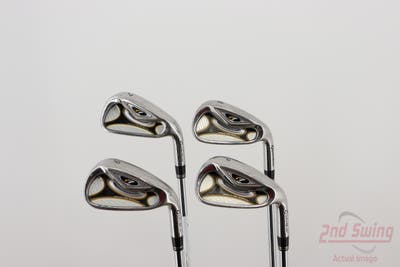 TaylorMade R7 Iron Set 7-PW TM T-Step 90 Graphite Stiff Right Handed 38.0in