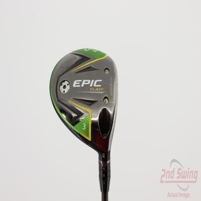 Callaway EPIC Flash Fairway Wood 3 Wood 3W 15° Mitsubishi C6 Series Red Graphite Stiff Right Handed 42.25in