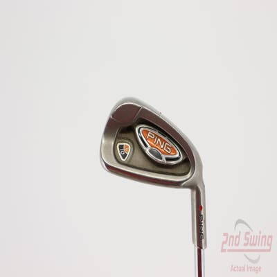 Ping i10 Single Iron 7 Iron Ping AWT Steel Stiff Right Handed Red dot 37.5in