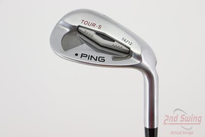 Ping Tour Gorge Wedge Sand SW 56° 12 Deg Bounce FST KBS Tour Steel Stiff Right Handed Black Dot 35.75in