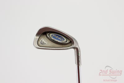 Ping i5 Single Iron 7 Iron Stock Steel Shaft Steel Stiff Right Handed Gold Dot 37.0in