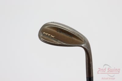 Cleveland RTX ZipCore Raw Wedge Lob LW 60° 10 Deg Bounce Dynamic Gold Spinner TI Steel Wedge Flex Right Handed 35.25in