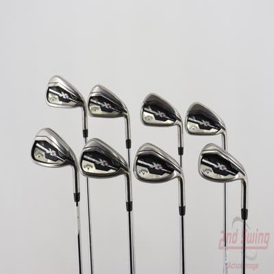 Callaway XR Iron Set 4-PW AW FST KBS Tour-V 90 Steel Stiff Right Handed 38.25in