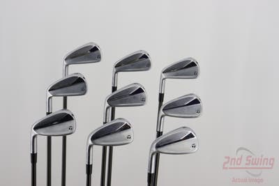 TaylorMade 2021 P790 Iron Set 3-PW AW UST Mamiya Recoil 760 ES Steel Regular Left Handed 37.75in