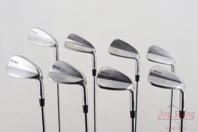 Ping i500 Iron Set 4-PW AW Project X LZ 5.5 Steel Regular Right Handed Orange Dot 37.5in