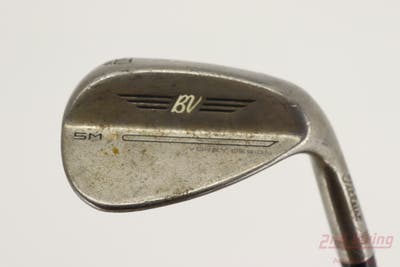 Titleist Vokey SM9 Raw Wedge Gap GW 50° 8 Deg Bounce F Grind Titleist Vokey BV Steel Wedge Flex Right Handed 35.5in