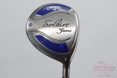 Callaway Solaire Gems Fairway Wood 3 Wood 3W Callaway Stock Graphite Graphite Ladies Right Handed 42.5in