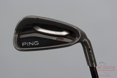 Ping G25 Single Iron 6 Iron Ping TFC 189i Steel Senior Right Handed Black Dot 37.5in