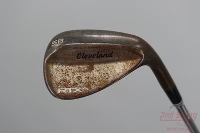 Cleveland RTX 4 Tour Raw Wedge Lob LW 58° 9 Deg Bounce Dynamic Gold TI AMT S400 Steel Wedge Flex Right Handed 35.5in