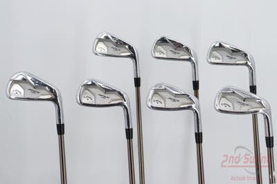 Callaway Apex Pro 19 Iron Set 4-PW UST Mamiya Recoil 110 F4 Graphite Regular Right Handed 38.0in