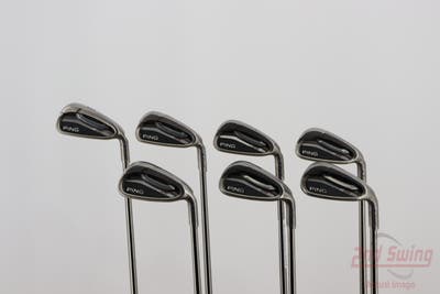 Ping G25 Iron Set 5-PW AW UST Mamiya Recoil 110 F4 Graphite Stiff Right Handed Blue Dot 39.0in