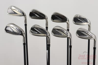 TaylorMade Stealth Iron Set 6-PW AW SW LW Fujikura Ventus Red 6 Graphite Regular Right Handed 37.0in