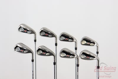 Callaway 2013 X Hot Iron Set 4-PW AW Stock Steel Shaft Steel Regular Right Handed 38.5in