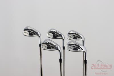 Callaway Apex 19 Iron Set 8-PW AW UST Mamiya Recoil ZT9 F3 Graphite Regular Right Handed 38.0in