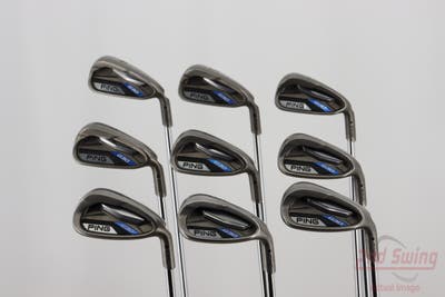 Ping G30 Iron Set 4-PW GW SW Ping CFS Distance Steel Regular Right Handed Black Dot 38.75in