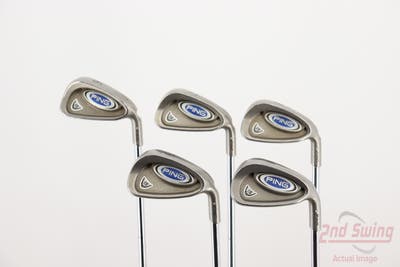 Ping i5 Iron Set 6-GW Ping AWT Steel Stiff Right Handed White Dot 37.0in
