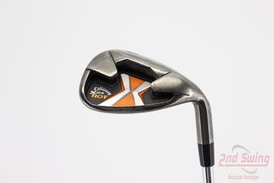 Callaway X-24 Hot Single Iron Pitching Wedge PW Callaway X-24 Iron Graphite Steel Regular Right Handed 35.25in