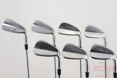 Ping i500 Iron Set 4-PW Dynalite Gold XP S300 Steel Stiff Right Handed Black Dot 37.75in