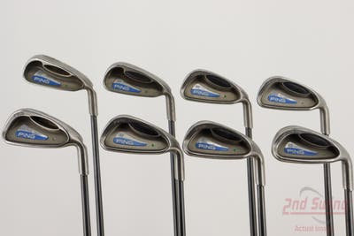 Ping G2 Iron Set 3-PW Ping TFC 100I Graphite Regular Right Handed Green Dot 38.25in