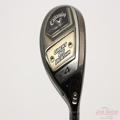 Callaway Great Big Bertha 23 Hybrid 4 Hybrid 20° UST Helium Nanocore IP 60 Graphite Stiff Right Handed 40.5in