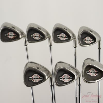 Callaway 2002 Big Bertha Iron Set 5-PW AW Callaway Big Bertha Steel Steel Uniflex Right Handed +1 1/4"