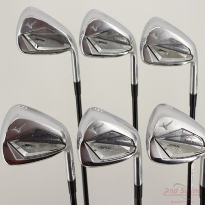 Mizuno JPX 923 Hot Metal Iron Set 5-PW Mitsubishi MMT 105 Graphite Stiff Right Handed -1/4"