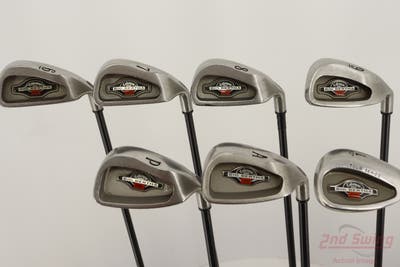 Callaway 1996 Big Bertha Iron Set 6-PW AW LW Stock Graphite Shaft Graphite Stiff Right Handed STD