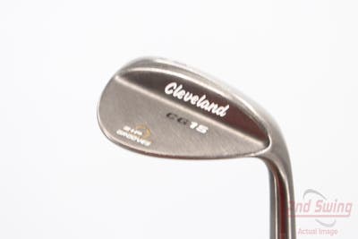 Cleveland CG15 Black Pearl Wedge Lob LW 60° 12 Deg Bounce Cleveland Action Ultralite W Steel Wedge Flex Right Handed 36.5in