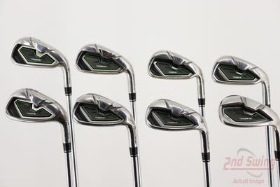 TaylorMade RocketBallz Iron Set 4-PW AW Stock Steel Shaft Steel Regular Right Handed 38.5in