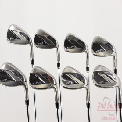 TaylorMade Stealth Iron Set 5-PW AW SW FST KBS MAX 85 Steel Regular Right Handed 38.25in
